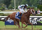 Curalina wins the Shuvee Stakes at Saratoga July 31, 2016