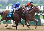 A. P. Indian takes the Belmont Sprint Championship Stakes over Marking
