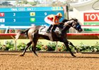 Pretty N Cool wins the C.E.R.F. Stakes July 20