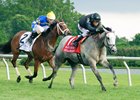 Real Smart catches Photo Call to win the Robert G. Memorial.