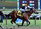Cherry Lodge wins her debut Aug. 8 at Saratoga Race Course