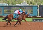 Ignored, inside, wins the Mountain Top New Mexico Bred Thoroughbred Futurity
