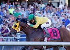Point Piper wins the Longacres Mile at Emerald Downs
