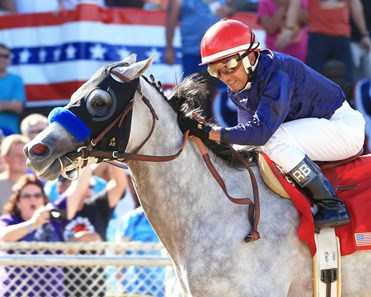 Cupid wins the 2016 West Virginia Derby