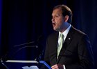 Rep. Andy Barr speaks at The Jockey Club Round Table