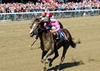 Haveyougoneaway comes through with the victory in the Ballerina