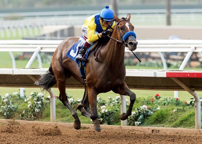 Vale Dori wins the 2016 Tranquility Lake Stakes