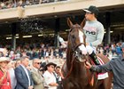 California Chrome following the Pacific Classic