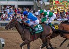 Texas Chrome wins the 2016 Super Derby