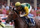 Iquitos, shown winning the 2016 Grosser Preis von Baden, notched his second top-level score July 30