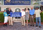 Braddy Reaches Milestone Win at Gulfstream Braddy Reaches Milestone Win at Gulfstream