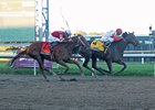 Connect, winning the Pennsylvania Derby (gr. II) from Gun Runner Sept. 24 at Parx Racing