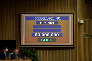 Solid Keeneland Sale Ends With Declines Solid Keeneland Sale Ends With Declines