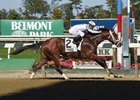 Theory wins the 2016 Futurity.