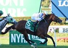 Heart to Heart wins the 2016 Knickerbocker Stakes.