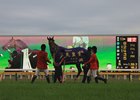 Maurice after winning his fifth grade I in the Tenno Sho (Autumn)