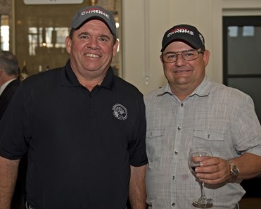 Frank Taylor with Taylor Made, left, and Alan Sherman with California Chrome, Draw for Distaff and Classic
Works at Santa Anita in preparation for 2016 Breeders' Cup on Oct. 31, 2016, in Arcadia, CA.