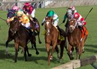 Al's Gal (inside) wins the E. P. Taylor Stakes