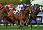 Frank Conversation and Mario Gutierrez rally to victory in the Twilight Derby Nov. 4 at Santa Anita Park.