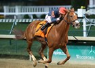 Kiss To Remember and Joe Rocco Jr. win the Chilukki Stakes at Churchill