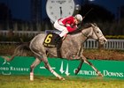 Linda and Brian Hernandez Jr. win Mrs. Revere Stakes at Churchill Downs.
