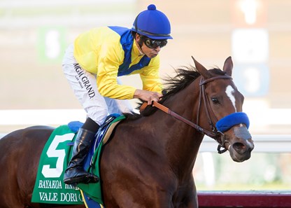 Vale Dori wins the 2016 Bayakoa Handicap