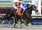 Eskenformoney wins the 2016 Rampart Stakes