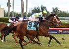 Flatlined wins the 2017 Ft. Lauderdale Stakes