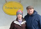 Jim and Karen Perrone, consignors of Hip 448, Kid Silver