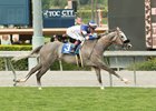 Enola Gray wins the 2017 Irish O'Brien Stakes