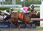 Miss Sky Warrior wins the 2017 Davona Dale
