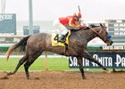 Pretty N Cool wins the 2017 Las Flores Stakes
