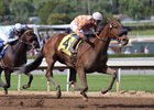 Follow Me Crev wins a Santa Anita Park allowance in February