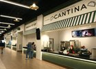An upgraded clubhouse area at Churchill Downs