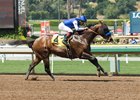 Lord Simba wins the 2017 Los Angeles Stakes