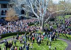 On-track handle improved on a crowded Blue Grass Stakes day at Keeneland