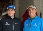 Norman (left) and Mark Casse are gearing up to start Classic Empire and State of Honor in the Kentucky Derby