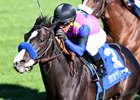 Big Score wins the 2017 Transylvania Stakes under Javier Castellano