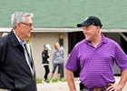 Carl Nafzger with former assistant Ian Wilkes
