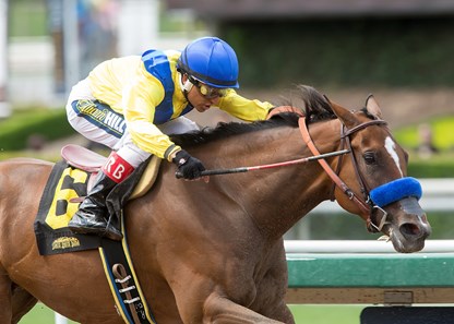 Vale Dori wins the 2017 Adoration Stakes