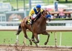 Vale Dori scores in the Adoration Stakes May 7