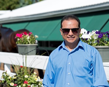Trainer Miguel Hernandez
Preakness contenders at Pimlico.