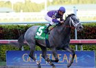 Flashpoint, sire of Flashy Coop, wins the 2011 Hutcheson Stakes