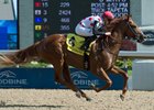 Souper Tapit opened to a two-length victory in the Marine Stakes