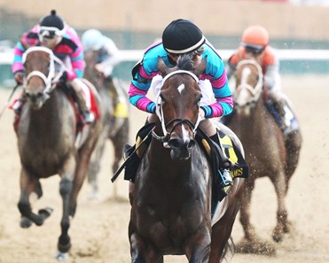 Finley'sluckycharm wins the 2017 Winning Colors Stakes