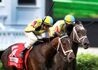 La Coronel scores in the Edgewood over entrymate Dream Dancing
