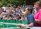A crowd of 57,729 turned out for the Belmont Stakes June 10 at Belmont Park