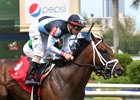Earth breaks his maiden in his debut June 11 at Gulfstream Park