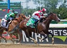 Songbird wins the Ogden Phipps (G1) at Belmont Park