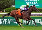 New Money Honey soars to victory in the Wonder Again Stakes at Belmont Park
